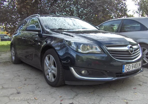 Opel Insignia cena 48500 przebieg: 229000, rok produkcji 2016 z Łódź małe 106